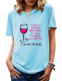 Women's Independence Day T Shirt Pattern Printed Short-Sleeved T-shirt