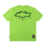 Men T Shirt Printed Short Sleeve T-shirt Male and Female Trendy Brand Printed Loose
