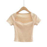 Women's T-Shirt Short-Sleeved Bottoming Shirt