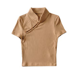 Women's T-Shirt Short-Sleeved T-shirt Women's Summer Slim Fit