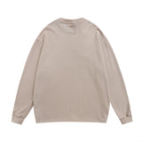 Men Hoodie Print round Neck Loose Sweatshirt Boys Loose Long Sleeve Casual