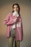 Unisex Jacket Autumn Plaid Casual Shirt Women's Clothing