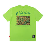Men's T Shirt Personalized Printed Short-Sleeved T-shirt Men's and Women's Ins Loose