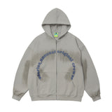 Men Hoodie Hooded Jacket Men Loose-Fitting Autumn/Winter Wear