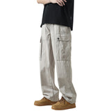 Men Sweatpants Men's Summer Loose Casual Pants Straight Mopping Pants