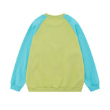 Men Hoodie Butterfly Print Sweater Boys Vintage Pullover Long Sleeve Loose Autumn