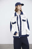 Unisex Jacket Autumn Washed Canvas Jacket Women's Clothing