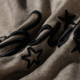 Men Hoodie Distressed Printed Hoodie Men's Loose Long Sleeve Spring and Autumn