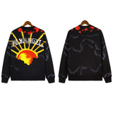 Palm Angle Sweatshirt Palm Angels Letter Printing Long Sleeve Crew Neck Sweater Men and Women
