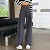Palazzo Pants Autumn Loose Wide Leg Pants High Waist Casual