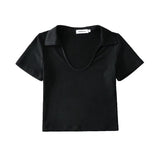 Women T-Shirt Short-Sleeved T-shirt Women's Summer Gray