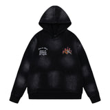 Amiri Hoodie AMI vintage print hooded sweater for men and women