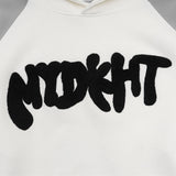 Men Hoodie Hooded Sweater Boys Spring and Autumn Letter Embroidery Casual Loose Long Sleeve