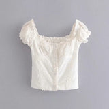 Women T-Shirt Short Sleeve Shirt Short Top