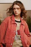 Unisex Jacket Autumn Embroidery Denim Coat Women's Clothing