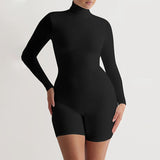Women Jumpsuit Spring Fashionable Fitted Long Sleeve Jumpsuit