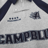 Men Hoodie Sweaters Menswear Embroidered Letters Loose Polo