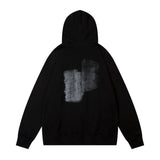 Men Hoodie Gradient Printed Hoodie Loose Long Sleeve Casual Top