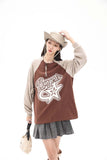 Unisex Jacket Fall Letter Print Sweatshirt Women's Clothing