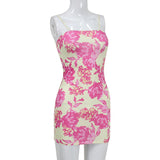 Women's Desses Bandeau Sling Dress Hip Skirt