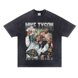 Mike Tyson T Shirt Boxer Retro Short Sleeve