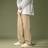Men Sweatpants Men's Spring and Autumn Straight Loose Cargo Pants Korean Style