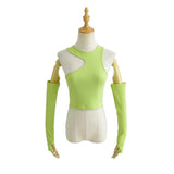 Women T-Shirt Vest Long Sleeve Sleeves Top Female Spring and Summer Women's Clothing