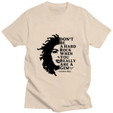 Lauryn Hill T Shirt Graphic Printing Retro High Quality