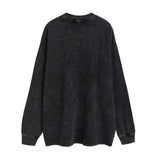 Men Long Sleeve Shirt Vintage Long Sleeve T-shirt Men and Women Vintage Retro Easy Matching Base