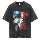 Men's Clothing Japanese Tshirt Anime Vintage T-shirt Dea