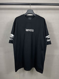 Men T-shirts Summer Paris LOGO Skiing Short Sleeve T-Shirt Loose Casual