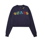 Women Sweater round Neck Sweater Girls' Sweater Autumn Casual Long Sleeve