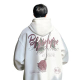 Men Hoodie Loose Hooded Sweater Men's Autumn Couple Wear Fashion Brand