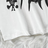 Travis Scott T-Shirt TRAVIS SCOTT CACTUS JACK Loose Crew Neck Short Sleeve