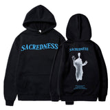 Skeleton Thermal Imaging Graphic Print Hoodie Men's