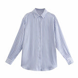 Women's T-Shirt Autumn Printed Draped Shirt for Women