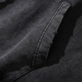 Men Hoodie Letter Sweater Men's Ins Loose Worn Washed Old Hoodie