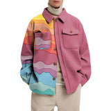 Men Jack Casual Loose Jacket Men's Fashion Men's Coat