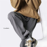 Men Sweatpants Sweatpants Men's Summer Loose Casual Trousers Korean Style Handsome