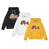 Palm Angle Hoodie Palm Angels Leopard Print Broken Head Bear Embroidered Hoodie Couple