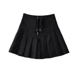 Women Skirt Summer College Style Pleated Skirt Female Culottes