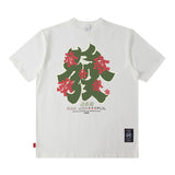Men T Shirt Spring/Summer Letter Print Loose Short Sleeve T-shirt for Men and Women