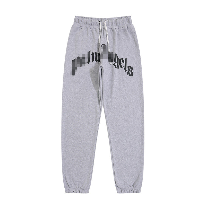 Palm Angle Pants Palm Angels Letter Printed Logo Casual Trousers Men and Women Sports
