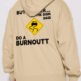 Letters Print Sweatshirt Men_s Fleece Long Sleeve