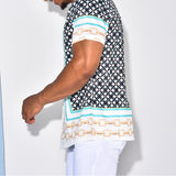 Men's Shirt Men's Summer Short-Sleeved Printed Casual Cool