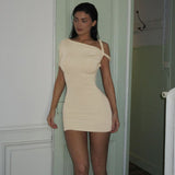 Women Dresses Spring and Summer Women's Clothing Fashion Short Sleeve Sexy Dress