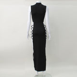 Women Desses Vest Split Tight Dress Women