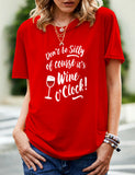 Women's Independence Day T Shirt Pattern Printed Short-Sleeved T-shirt