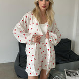 Women Co-Ord Set Shirt Shorts Two-Piece Set Christmas Casual and Comfortable