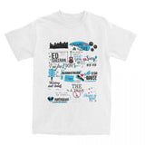 Men Women ED SHEERAN The Mathematics Tour T Shirts Merch